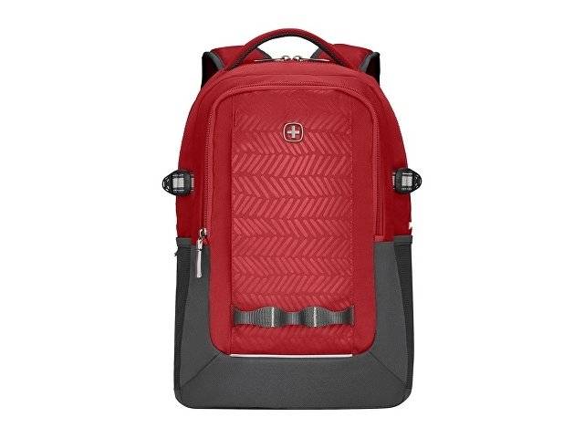Рюкзак WENGER NEXT Ryde 16", красный/антрацит, переработанный ПЭТ/Полиэстер, 32х21х47 см, 26 л.