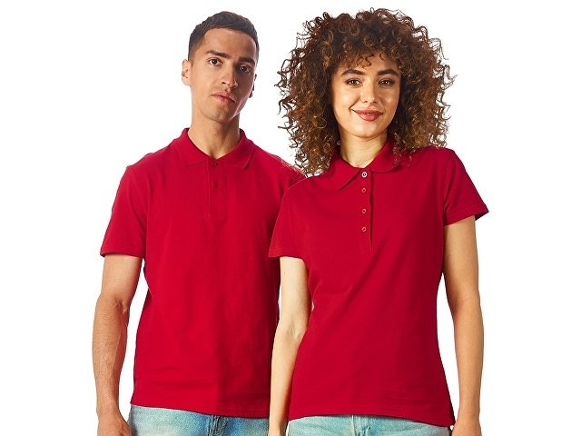 Рубашка поло "First N" мужская, красный
