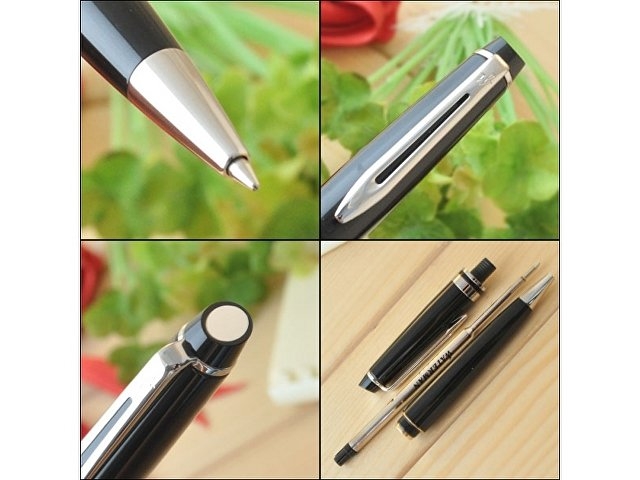 Шариковая ручка Waterman Expert 3, цвет: Black CT, стержень: Mblu