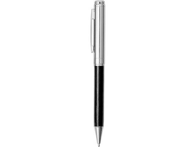 Бизнес-блокнот А5 с клапаном «Fabrizio» с ручкой, черный