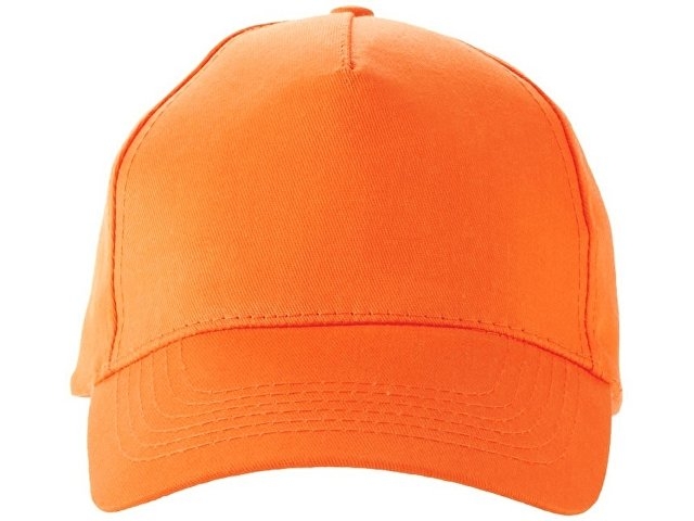 Бейсболка "Мемфис 230" 5-панельная, оранжевая