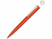 Металлическая шариковая ручка soft touch "Brush gum", оранжевый