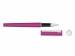 Ручка металлическая роллер «Brush R GUM» soft-touch с зеркальной гравировкой, розовый