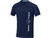 Borax Мужская футболка с короткими рукавами из переработанного полиэстера, сертифицированного согласно GRS - Темно - синий