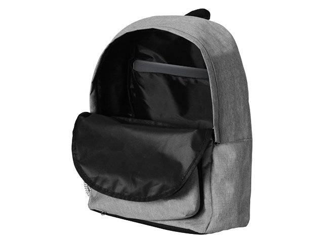 Рюкзак из переработанного пластика «Extend» 2-в-1 с поясной сумкой, серый