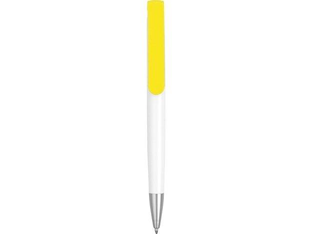 Ручка-подставка «Кипер», белый/желтый