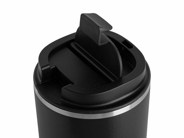 Вакуумная термокружка с  керамическим покрытием «Pick-Up», 650 мл, черный