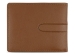 Портмоне BUGATTI Bomba, с защитой данных RFID, коньячного цвета, кожа/полиэстер, 12х2х9,5 см