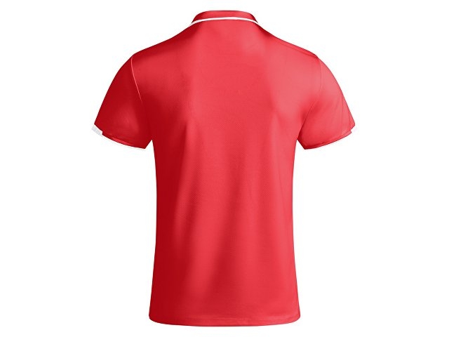 Рубашка-поло "Tamil" мужская, красный/белый