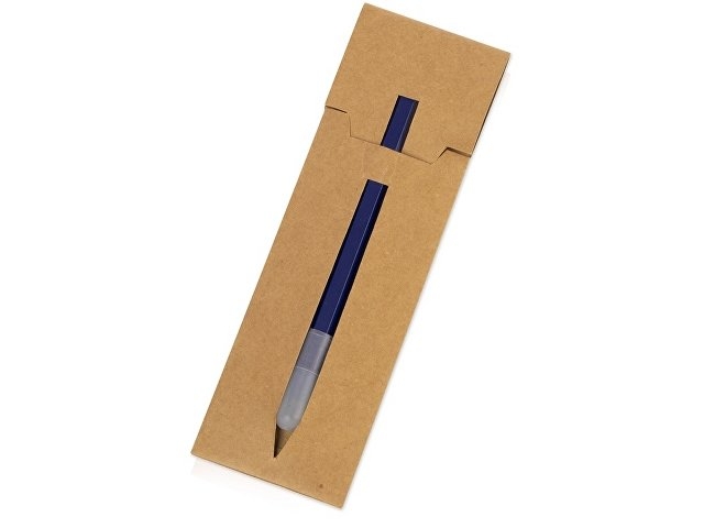 Вечный карандаш из переработанного алюминия "Sicily", темно-синий