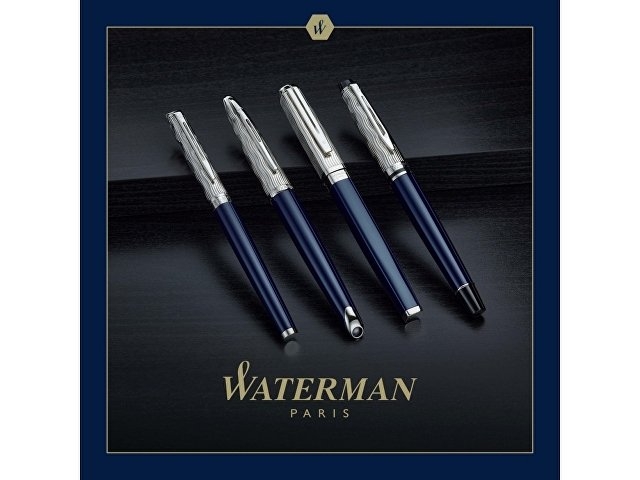 Шариковая ручка Waterman Expert22 SE deluxe Blue CT, стержень: M, цвет: Blue, в подарочной упаковке.