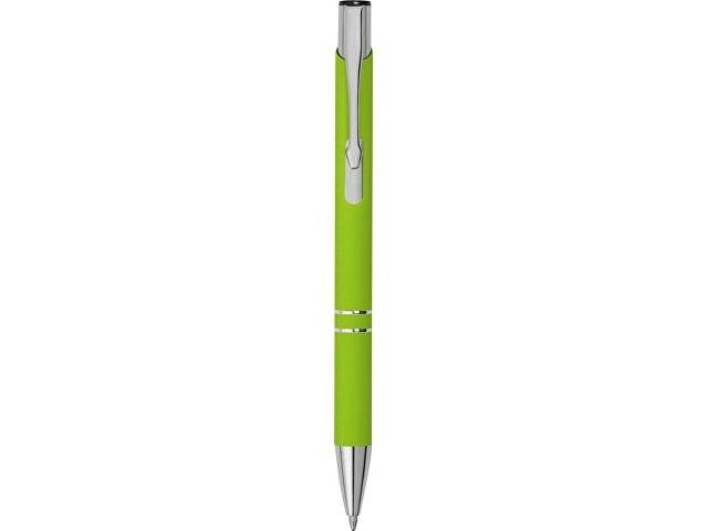 Ручка металлическая шариковая "Legend Gum" софт-тач, зеленое яблоко