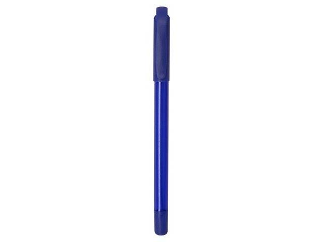 Ручка шариковая пластиковая "Delta" из переработанных контейнеров, синяя