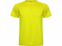 Спортивная футболка "Montecarlo" мужская, неоновый желтый