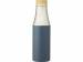 Hulan Бутылка объемом 540 мл с вакуумной изоляцией из меди и бамбуковой крышкой, синий