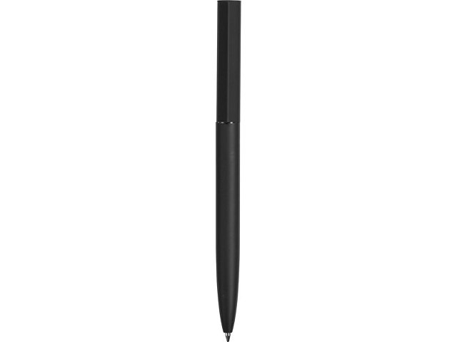 Шариковая металлическая ручка "Minimalist" софт-тач, черный