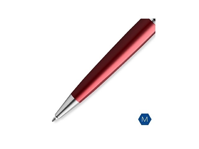 Шариковая ручка Waterman Expert Dark Red Lacquer CT Black, стержень: M, цвет чернил: blue.