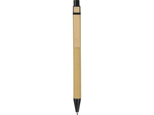 Ручка шариковая "Salvador", натуральный/черный, черные чернила