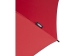 Зонт трость 23" Niel из переработанного ПЭТ-пластика, полуавтомат - Красный