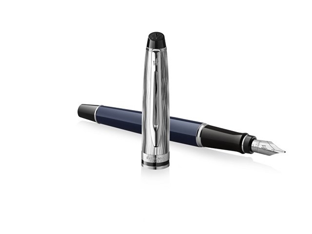 Перьевая ручка Waterman Expert22 SE deluxe Blue CT, перо: F, цвет: Blue, в подарочной упаковке