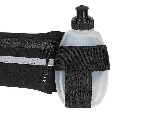 Спортивная сумка для бега с бутылкой 270ml "Marathon", черный
