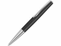 Ручка шариковая металлическая "Elegance" из карбонового волокна, черный/серебристый