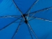 Зонт «Picau» из переработанного пластика в сумочке, синий