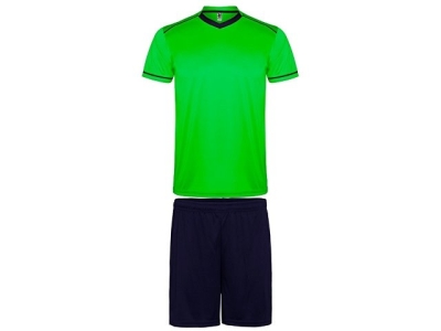 Спортивный костюм "United", неоновый зеленый/нэйви