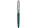 Перьевая ручка Parker 51 CORE TEAL BLUE CT, перо: F, цвет чернил: black, в подарочной упаковке.