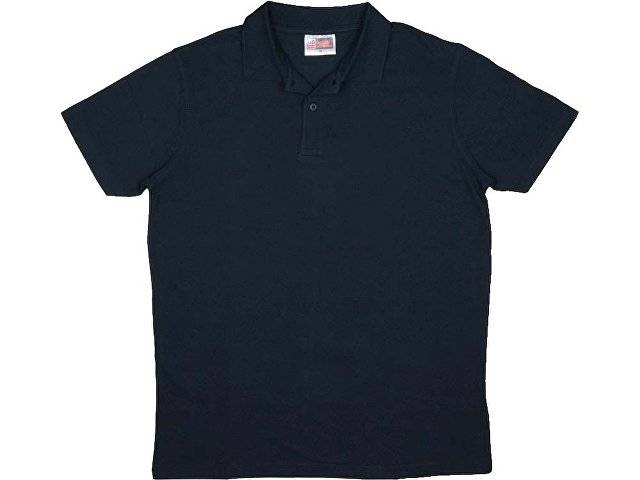 Рубашка поло "First 2.0" мужская, темно-синий