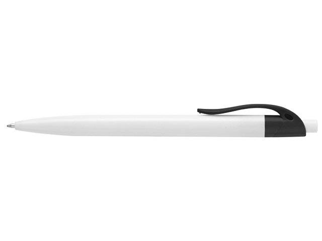 Ручка шариковая "Какаду", белый/черный