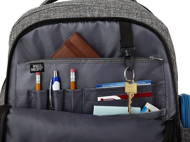 Рюкзак Vault для ноутбука 15.6" с защитой RFID, графит