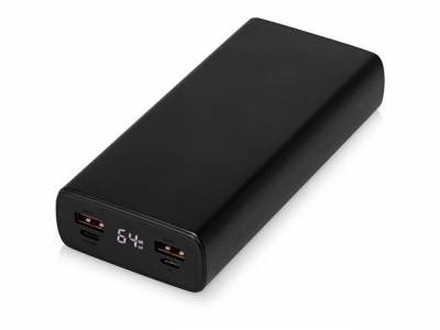 Портативное зарядное устройство "PowerMax", 20000 mAh, PD + QC 3.0, черный