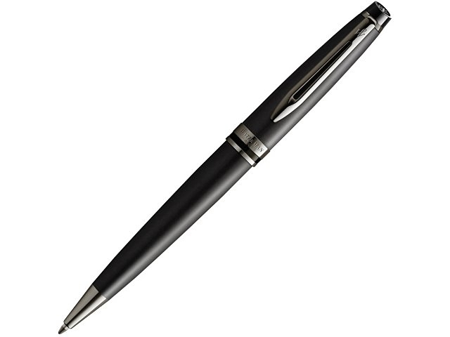 Шариковая ручка Waterman Expert Black, цвет чернил Mblue, в подарочной упаковке