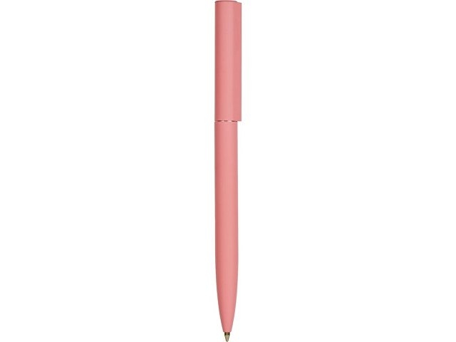 Шариковая металлическая ручка "Minimalist" софт-тач, пыльный розовый