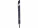 Ручка металлическая soft-touch шариковая со стилусом «Sway», темно-синий/серебристый