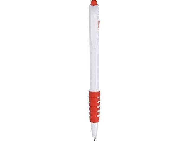 Ручка шариковая "Фиджи", белый/красный