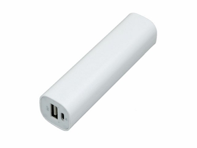 PB030 Универсальное зарядное устройство power bank  прямоугольной формы. 2200MAH. Белый