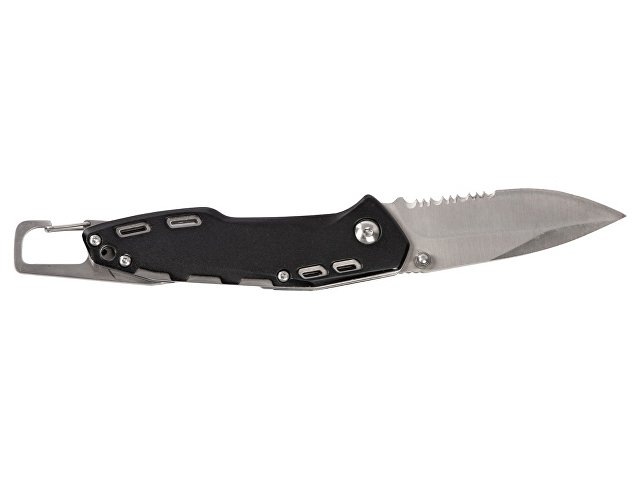 Складной нож «Cutter» с карабином, черный