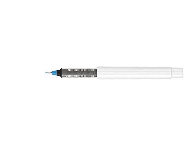 Капиллярная ручка в корпусе из переработанного материала rPET "RECYCLED PET PEN PRO FL», белый с голубым