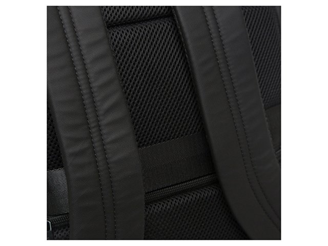 Рюкзак TORBER VECTOR с отделением для ноутбука 15,6", черный, нейлон, 42 х 30 x 13 см