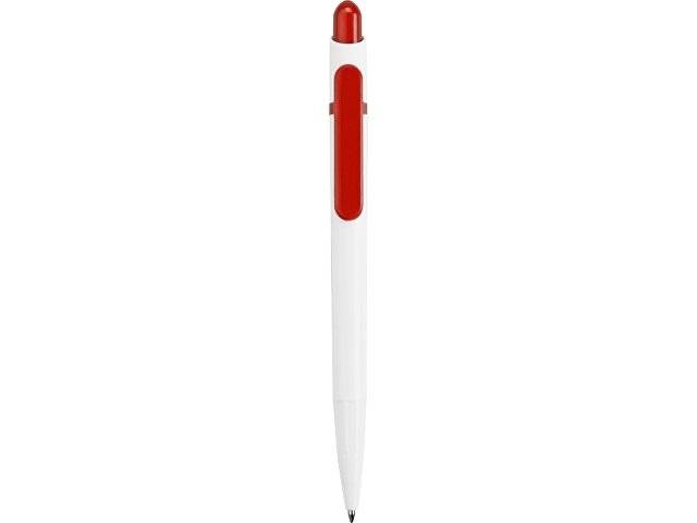 Ручка шариковая "Этюд", белый/красный
