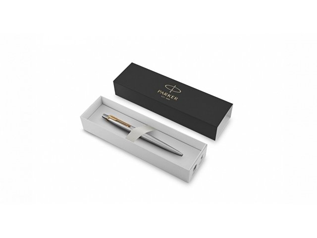 Ручка гелевая Parker Jotter Core K694 Stainless Steel GT Mblack