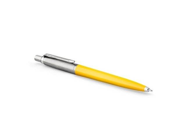 Шариковая ручка Parker Jotter Originals Yellow Chrome CT, стержень: M blue в подарочной упаковке