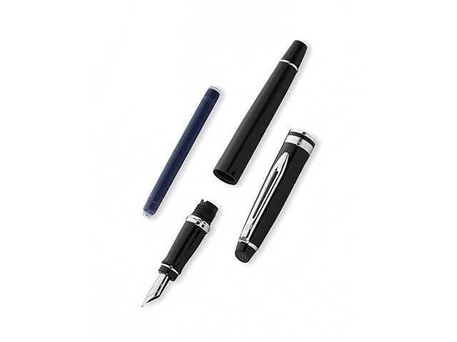 Подарочный набор Waterman Expert с перьевой ручкой и чехлом Black CT перо M