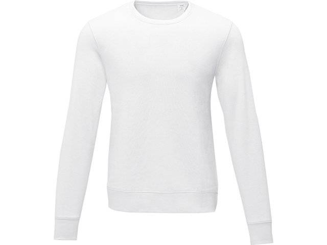 Мужской свитер Zenon с круглым вырезом, белый