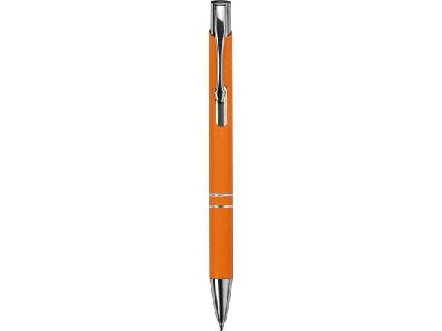 Ручка металлическая шариковая "Legend Gum" софт-тач, оранжевый