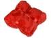 Подарочный набор с пледом, термокружкой и миндалем в шоколадной глазури "Tasty hygge", красный