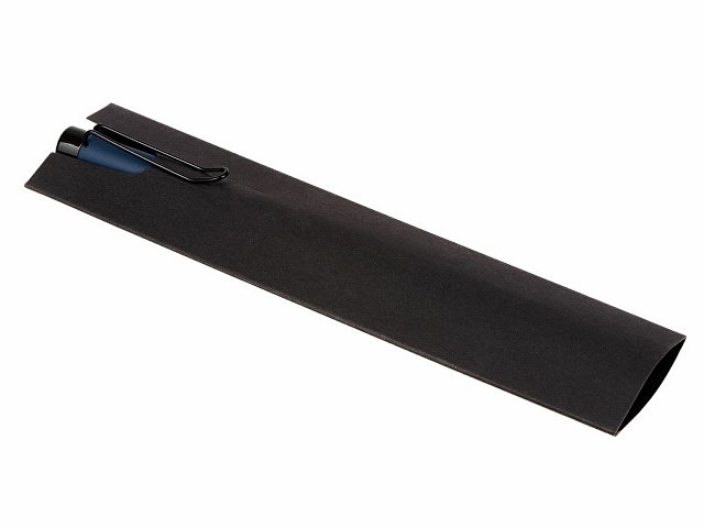 Металлическая шариковая ручка "Black Lama", софт-тач, темно-синий