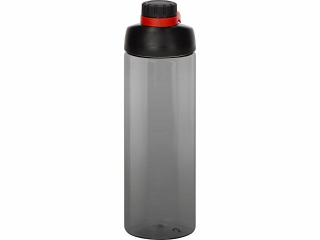 Спортивная бутылка для воды с держателем "Biggy", 1000 мл, красный